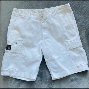 Denim&Supply Ralph Lauren White Cargo Shorts